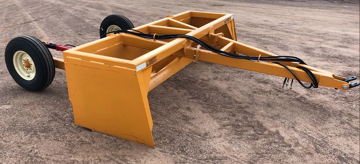 10F -- 10' Wide Box Heavy-Duty Commercial Grade Box Scraper