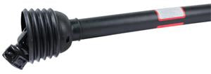 COMPLETE CV DRIVELINE- CAT 6 CV - SERIES 2580 STAR TUBING - 55" COMPRESSED LENGTH - 1-3/8 - 6 SPLINE TRACTOR YOKE x 1-3/4 SPLINE CLAMP YOKE