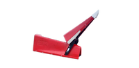 20-BI-2400S-REA-RD -- 20'' Bi-Fold RH End Assembly 2400 Series - Red