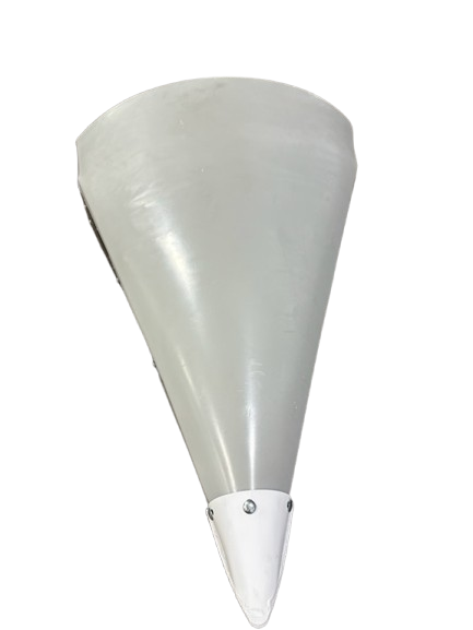 30-BI-CSA-GY-- 30'' Bi-Fold Center Snout Assembly - AGCO Grey