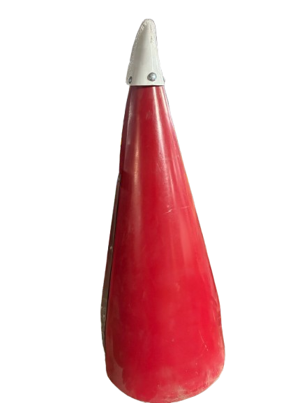 30-BI-ESA-RD -- 30" Bi-Fold End Snout Assembly - IH Red