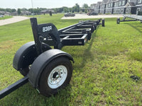 836R -- 36' Header Trailer. Adjustable Angle w/ Suspension