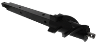84417943-N -- Stalk Roll Shaft w/ Auger Point, RH