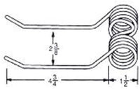 BALER PICKUP TOOTH FOR JOHN DEERE