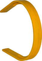 POLY PICK UP OUTER BAND FOR NEW HOLLAND ROUND BALER WITH EXTRA SWEEP HEAD - YELLOW