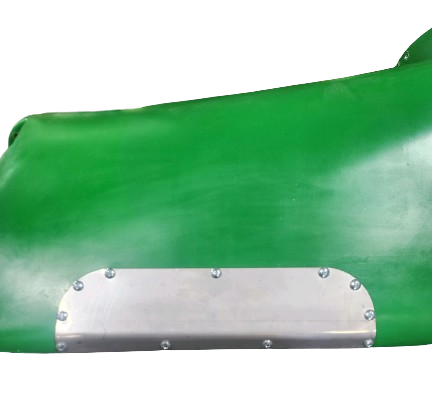 AXE10906WS -- Wear Strip - JD 30" OE Divider - 600, 700, C SERIES (Stainless Steel 4-1/2" High 16" Long)