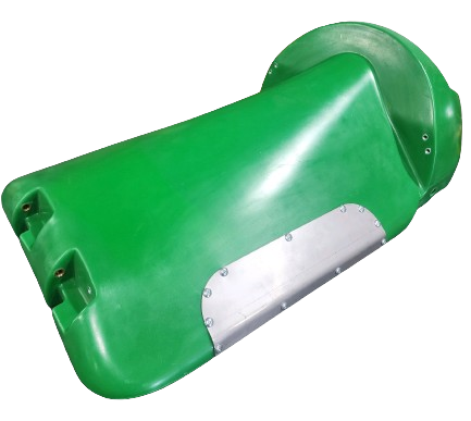 AH160065WS -- Wear Strip - JD 30" OE Divider SN(695301-   ) (Stainless Steel 4-1/2" High 16" Long)
