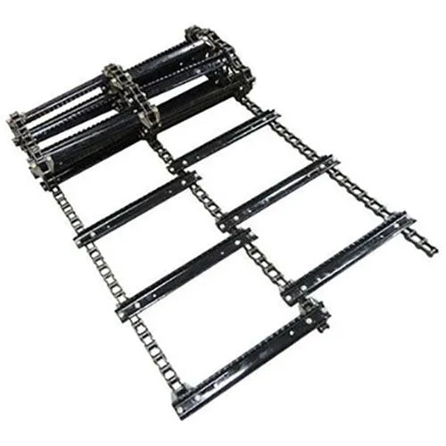 95724C -- Feederhouse Chain - 3-Chain 93-Link Slat 2nd & 4th Link CA557 Chrome Pins