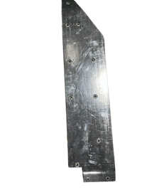 J03030502 -- UHMW Poly Skid Plates Left End Shoe 6''