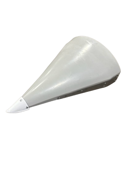 30-BI-CSA-GY-- 30'' Bi-Fold Center Snout Assembly - AGCO Grey