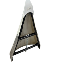 30-BI-CSA-GY-- 30'' Bi-Fold Center Snout Assembly - AGCO Grey
