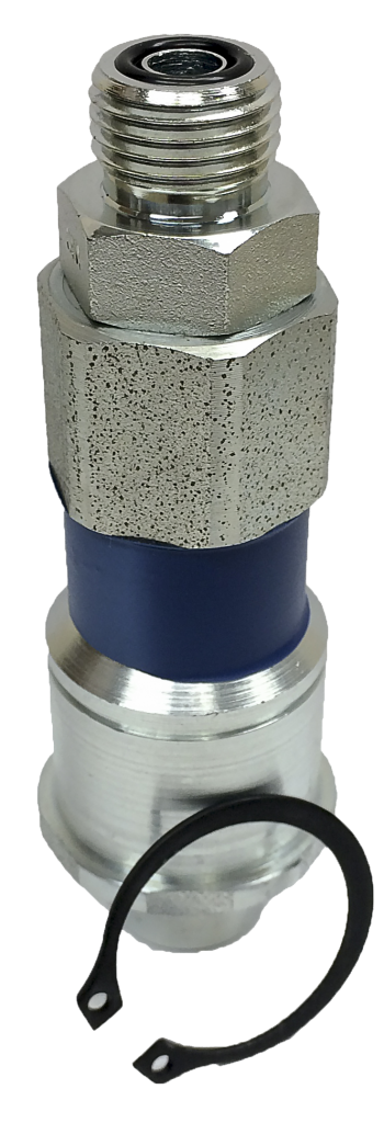 LAN166915 -- Dark or light blue coupler for reel aft or reel fore function
