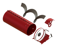 LANAUGCIH1400 -- Unloading auger extension kit for Case IH® Combines with 14