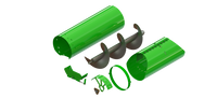 LANAUGHURK -- Unloading auger extension for John Deere® 60, 70, & S Series high unload rate augers