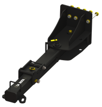 LANCIHTH1910 -- Heavy duty folding and telescoping hitch for Case IH® Combines