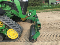 LANSR046K -- Front suitcase weight bracket for John Deere® 8RX tractors with Lankota stalk roller kit