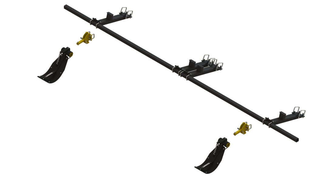 LANSS3408R2 -- Lankota Stalk Stomper® Mounting Kit for CaseIH® 2208/2408/3208/3408 Series 30" & New Holland® 98 "X" Series Corn Heads