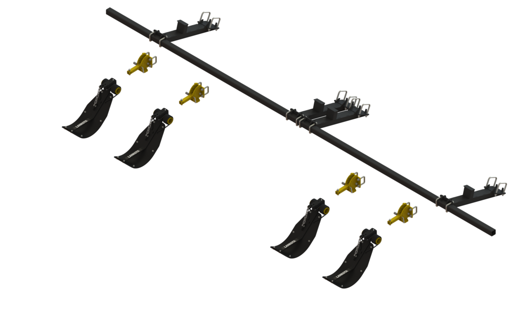 LANSS3408R4 -- Lankota Stalk Stomper® Mounting Kit for CaseIH® 2208/2408/3208/3408 Series 30" & New Holland® 98 "X" Series Corn Heads