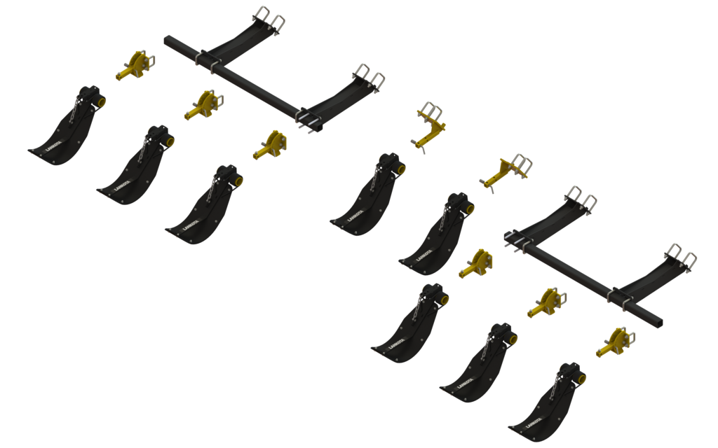LANSS4408R8 -- Lankota Stalk Stomper® Mounting Kit for CaseIH® 2608/4208/4408 Series 30" & New Holland® 99 Series Corn Heads