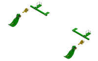 LANSS606R2 -- Lankota Stalk Stomper® Mounting Kit for John Deere® 606C/706C Series 30