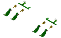 LANSS606R4 -- Lankota Stalk Stomper® Mounting Kit for John Deere® 606C/706C Series 30