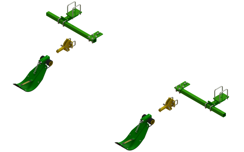 LANSS612R2F -- Stalk Stomper® Mounting Kit for John Deere® 612FC/712FC Series Folding Corn Heads (2 row coverage)