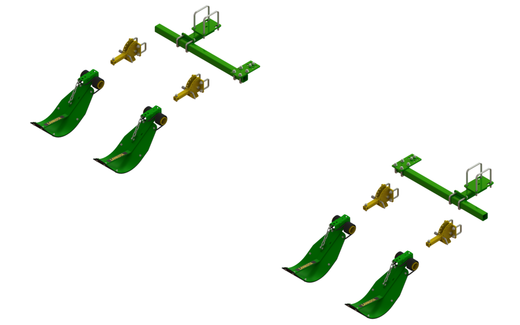 LANSS612R4F -- Stalk Stomper® Mounting Kit for John Deere® 612FC/712FC Series Folding Corn Heads (4 row coverage)