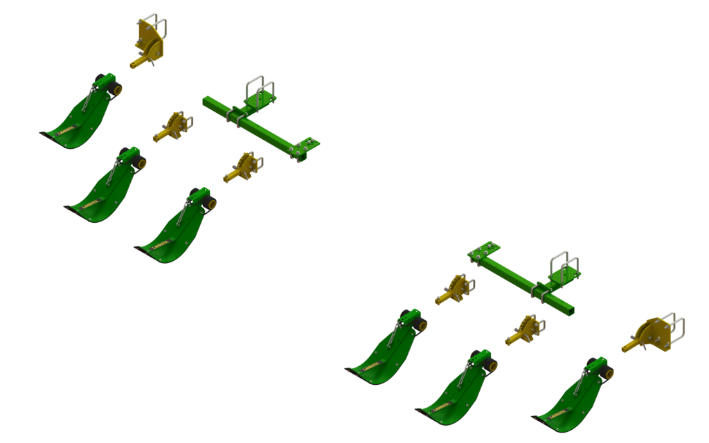LANSS612R6F -- Stalk Stomper® Mounting Kit for John Deere® 612FC/712FC Series Folding Corn Heads (6 row coverage)