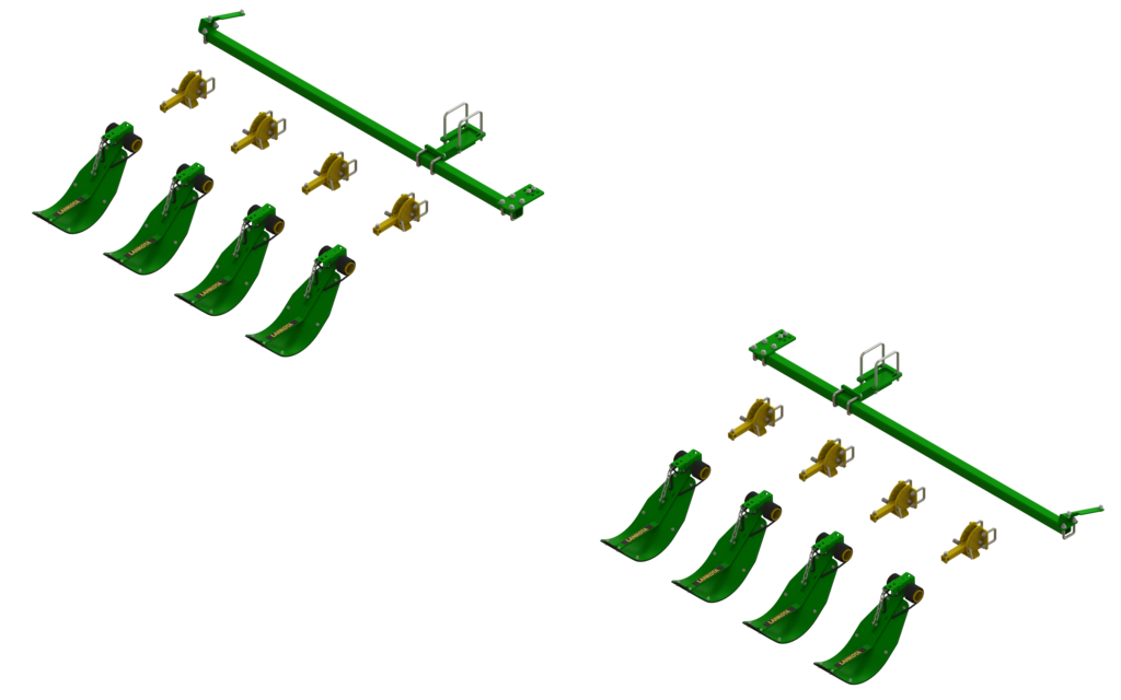 LANSS612R8N -- Lankota Stalk Stomper® Mounting Kit for John Deere® 612C/712C Series Corn Heads with 20" or 22" rows