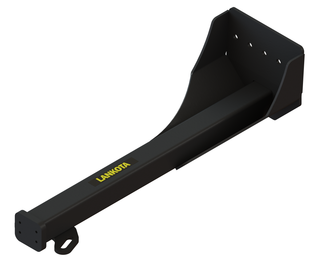 LANTH1500 -- Solid rear hitch for Case® & New Holland® combines