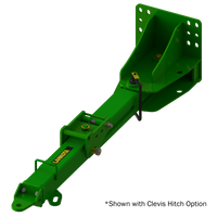 LANTH910 -- Folding and telescoping hitch for John Deere® 70 and