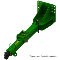 LANTH910 -- Folding and telescoping hitch for John Deere® 70 and