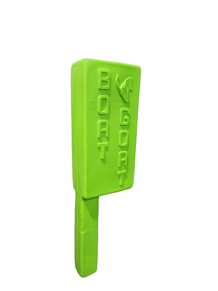 2R2418L -- Boat Goat Head 2" Round Pole with Solar Light