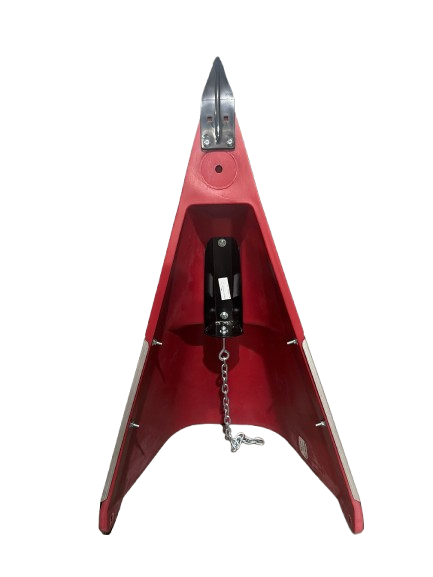 PS30-90A -- Narrow Row Center Snout with Point 30'' IH Red