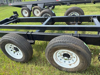 832R -- 32' Header Trailer. Adjustable Angle w/ Suspension
