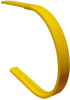 POLY PICK UP BAND FOR NEW HOLLAND ROUND BALERS WITH STANDARD PICK-UP - YELLOW