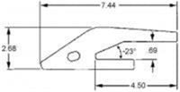 YD100323 -- 23 SERIES CAST PIN-ON ADAPTER