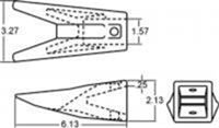 YAD156WT -- 156 SERIES TWIN PENET CAST