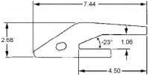 YD100223 -- 23 SERIES CAST PIN-ON ADAPTER
