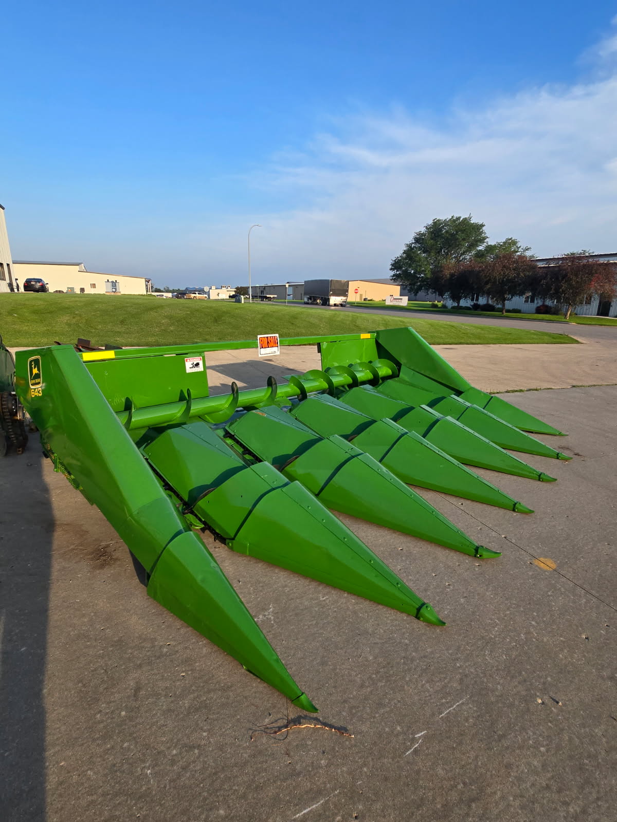 John Deere® 643 Hi-Tin Corn Head - Fully Rebuilt, FIELD READY