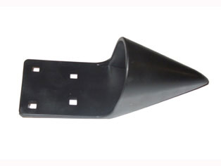 71364963NP -- Plastic Wear Tip for Polytin - Black