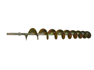 AH141576-N -- Lower Clean Grain Auger 92-1/4" 8.750" RH Flighting
