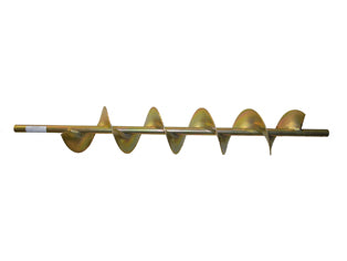 AH146787-N -- Shoe Grain Supply Auger - LH 40.75" 6.00" RH Flighting