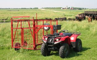 CC1100-AT-1 -- Calf Catcher for Standard ATV Wheelbase under 60"