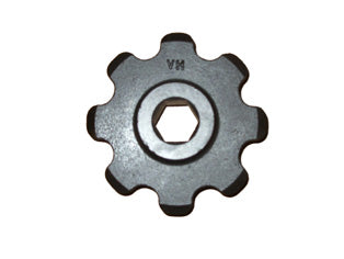 H85252-G -- JD Sprocket Hex 8 Tooth Upper Drive Gear (Heat Treated)