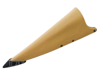 0560139.0-N -- LH Fender Snout - CAT GOLD - For CLAAS® Corn Head *POLY ONLY*