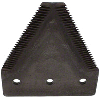 3" BLACK  COMBINE SECTION FOR CASE IH / NEW HOLLAND - 3 HOLE IN HEEL, COARSE 10 TOOTH, REPLACES  826720C2, 826720C3
