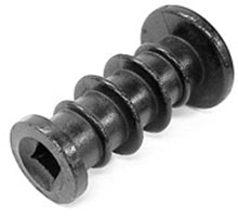 864-CFG1 -- RIBBED DISC SPOOL 1" SQ 7-1/4" LONG