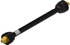 COMPLETE DRIVELINE 57" COMPRESSED LENGTH - NON-CV -WALTERSCHEID 2500 SERIES -  1-3/8 6 SPLINE TRACTOR YOKE      1-3/8 X 6  SPLINE QUICK DISCONNECT YOKE