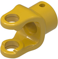 IMPLEMENT YOKE WITH SHEAR PIN